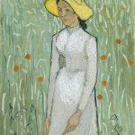 Girl in White by Vincent t Van Gogh