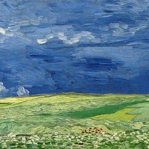 Vincent t van Gogh - Wheatfield under thunderclouds