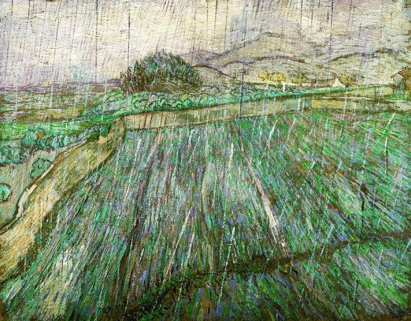 Vincent t Willem van Gogh, Dutch - Rain